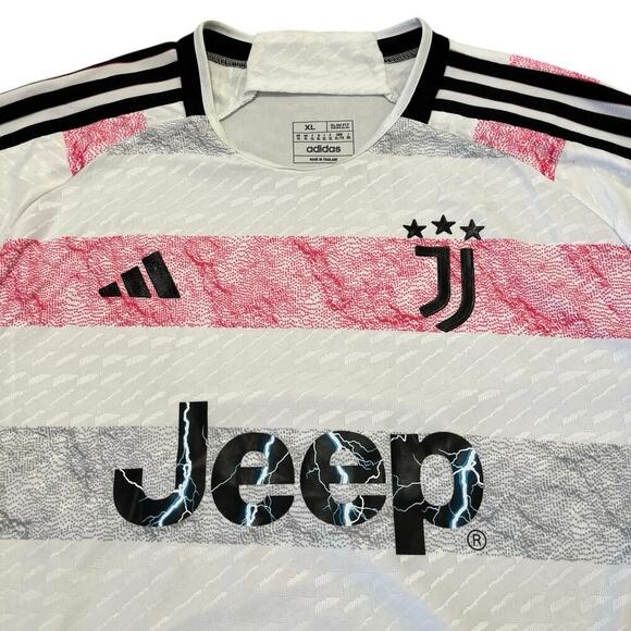 Adidas Juventus 23/24 Away Lightning Jeep Logo Jersey - Picture 3 of 6